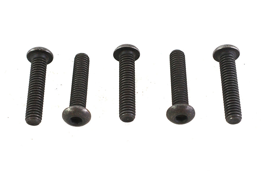 ハーレー 六角穴ボタンボルト 黒 5/16-18 x 1-1/2インチ 0- 全モデル対応