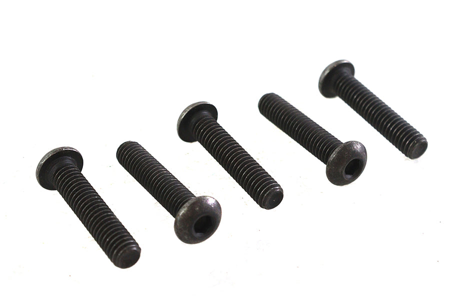 ハーレー 六角穴ボタンボルト 黒 5/16-18 x 1-1/2インチ 0- 全モデル対応