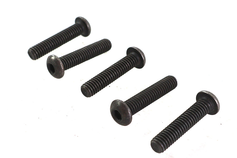 ハーレー 六角穴ボタンボルト 黒 5/16-18 x 1-1/2インチ 0- 全モデル対応