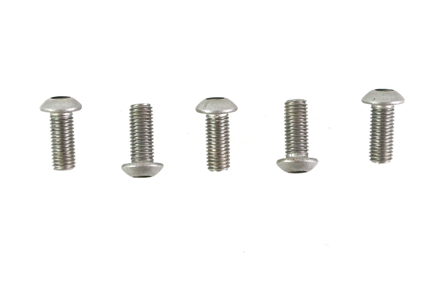 HARLEY Allen Button Head Screws Stainless Steel 1/4 inch-28 X 5/8 i Fits 0-  All, models