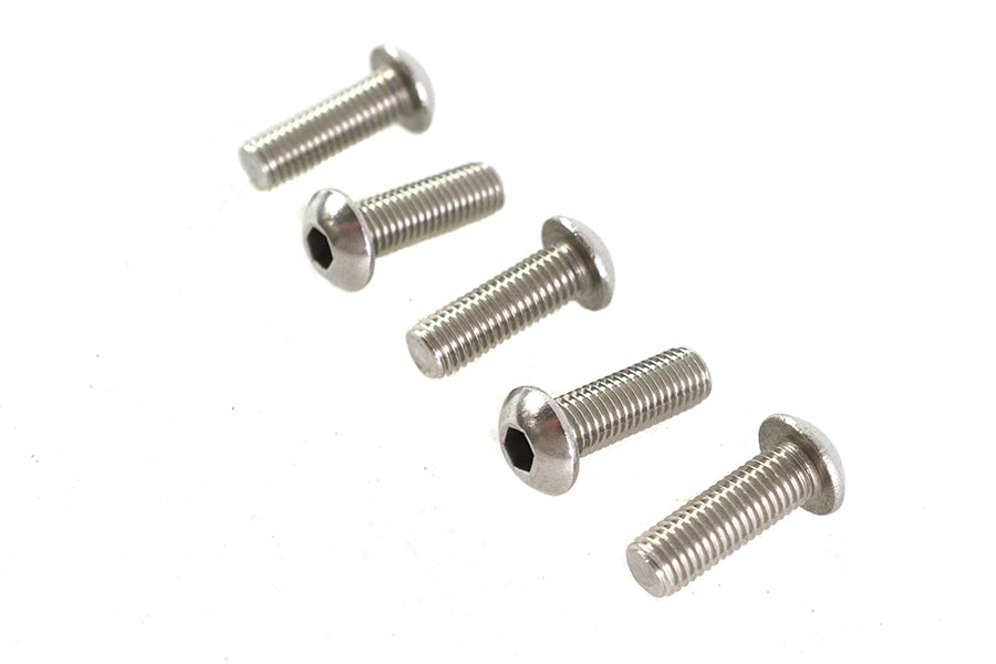 HARLEY Allen Button Head Screws Stainless Steel 1/4-28 X 3/4 inch Fits 0-  All, models