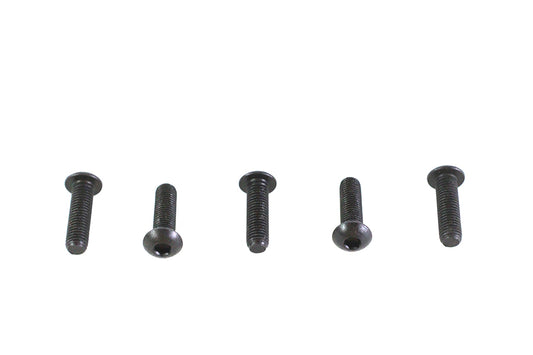 HARLEY Allen Button Head Screws Black 1/4-28 X 7/8 inch Fits 0-  All, models