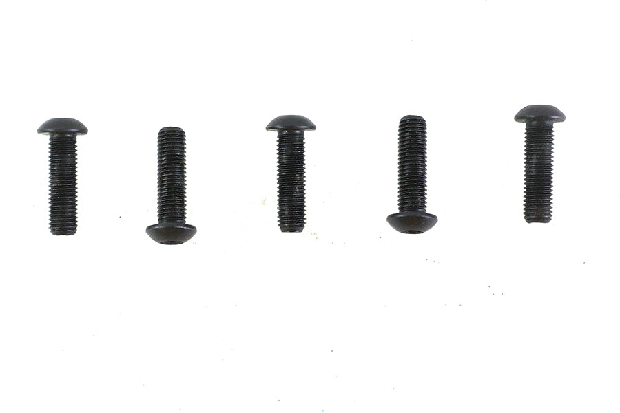 HARLEY Allen Button Head Screws Black 1/4-28 X 7/8 inch Fits 0-  All, models