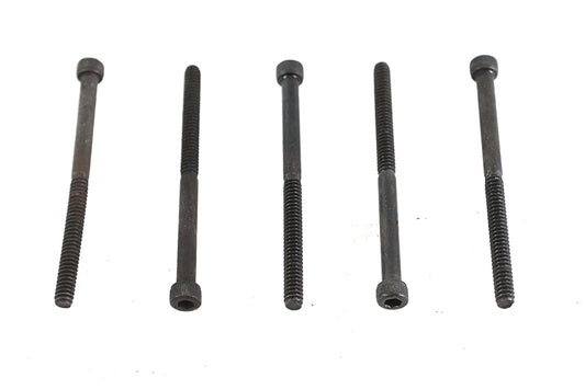 HARLEY 6-32 X 2 inch Allen Socket Cap Screw Black Fits 0-  All, models