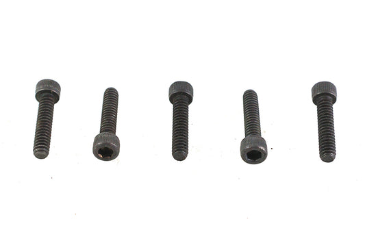 HARLEY 10-24 x 7/8 inch Allen Socket Cap Screw Black Fits 0-  All, models