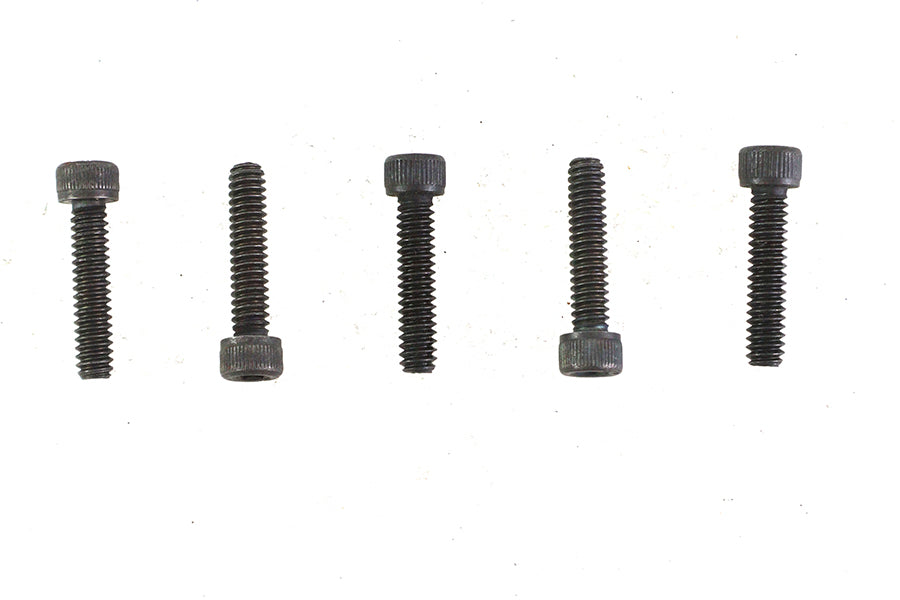 HARLEY 10-24 x 7/8 inch Allen Socket Cap Screw Black Fits 0-  All, models