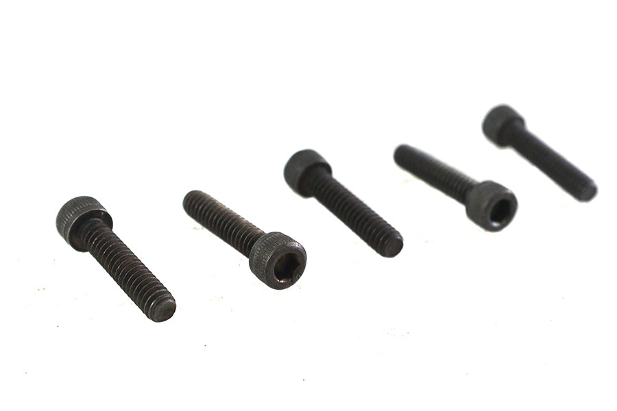 HARLEY 10-24 x 7/8 inch Allen Socket Cap Screw Black Fits 0-  All, models