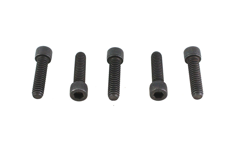 HARLEY 1/4 inch-20 x 1/2 inch Allen Socket Cap Screw Black Fits 0-  All, models