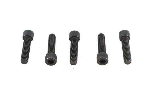 HARLEY 1/4 inch-20 x 1/2 inch Allen Socket Cap Screw Black Fits 0-  All, models