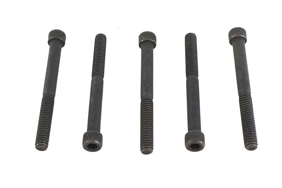 HARLEY 1/4 inch-20 x 2-1/2 inch Allen Socket Cap Screw Black Fits 0-  All, models