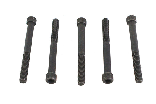 HARLEY 1/4 inch-20 x 2-1/2 inch Allen Socket Cap Screw Black Fits 0-  All, models