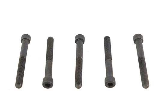 HARLEY 1/4 inch-28 X 2-1/4 inch Allen Socket Cap Screw Black Fits 0-  All, models