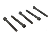 HARLEY 1/4 inch-28 X 2-1/4 inch Allen Socket Cap Screw Black Fits 0-  All, models