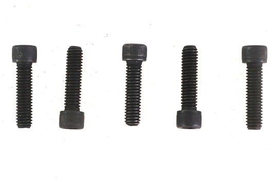 HARLEY 5/16 inch-18 X 1-1/4 inch Allen Socket Cap Screw Black Fits 0-  All, models