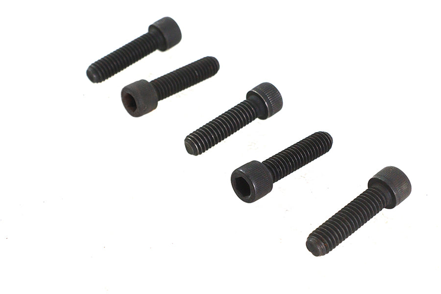 HARLEY 5/16 inch-18 X 1-1/4 inch Allen Socket Cap Screw Black Fits 0-  All, models