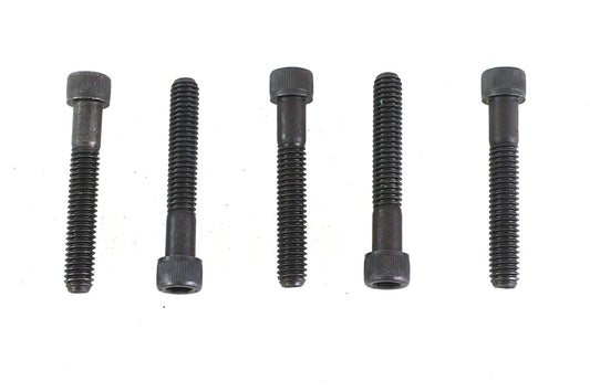 HARLEY 5/16 inch-18 x 2 inch Allen Socket Cap Screw Black Fits 0-  All, models
