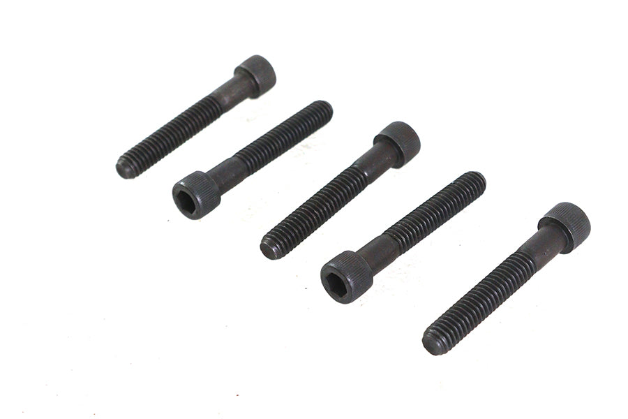 HARLEY 5/16 Zoll-18 x 2 Zoll Innensechskantschraube Schwarz Passend für 0- Alle Modelle