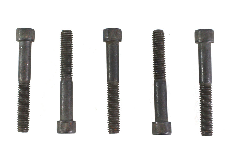 HARLEY 5/16-18 X 2-1/2 inch Allen Socket Cap Screw Black Fits 0-  All, models