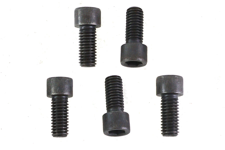 HARLEY 7/16 inch-14 x 1 inch Allen Socket Cap Screw Black Fits 0-  All, models