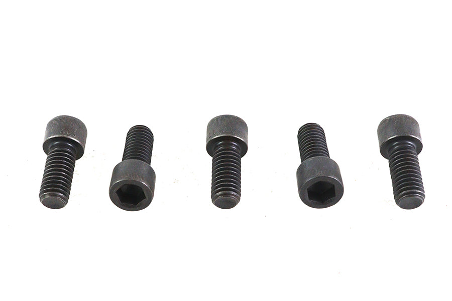 HARLEY 7/16 inch-14 x 1 inch Allen Socket Cap Screw Black Fits 0-  All, models