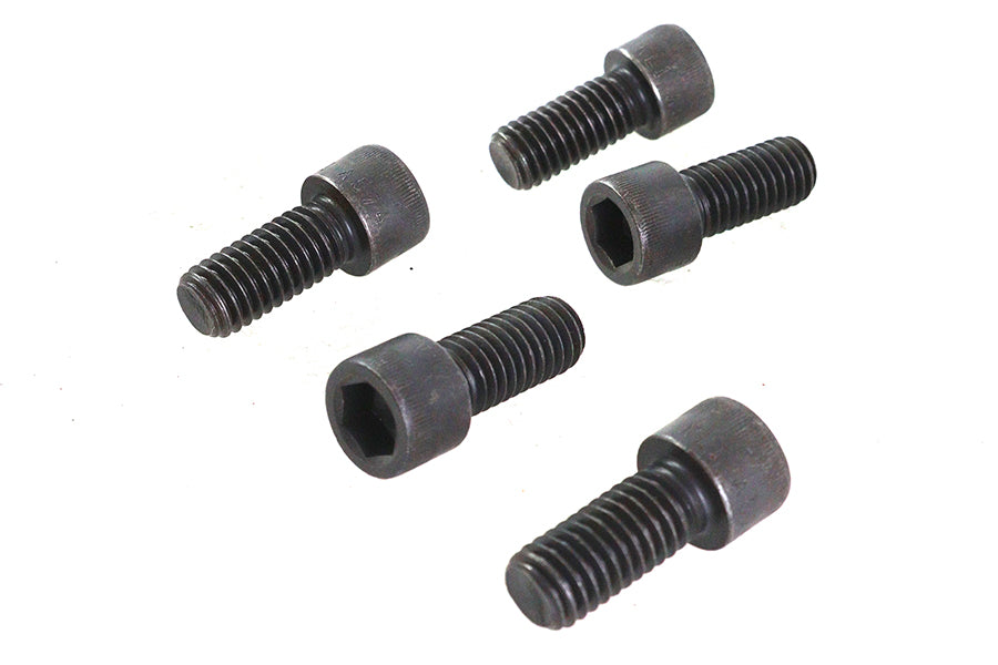 HARLEY 7/16 inch-14 x 1 inch Allen Socket Cap Screw Black Fits 0-  All, models