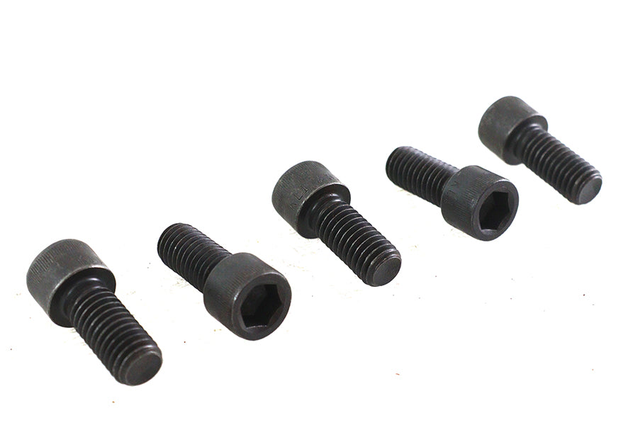 HARLEY 7/16 inch-14 x 1 inch Allen Socket Cap Screw Black Fits 0-  All, models