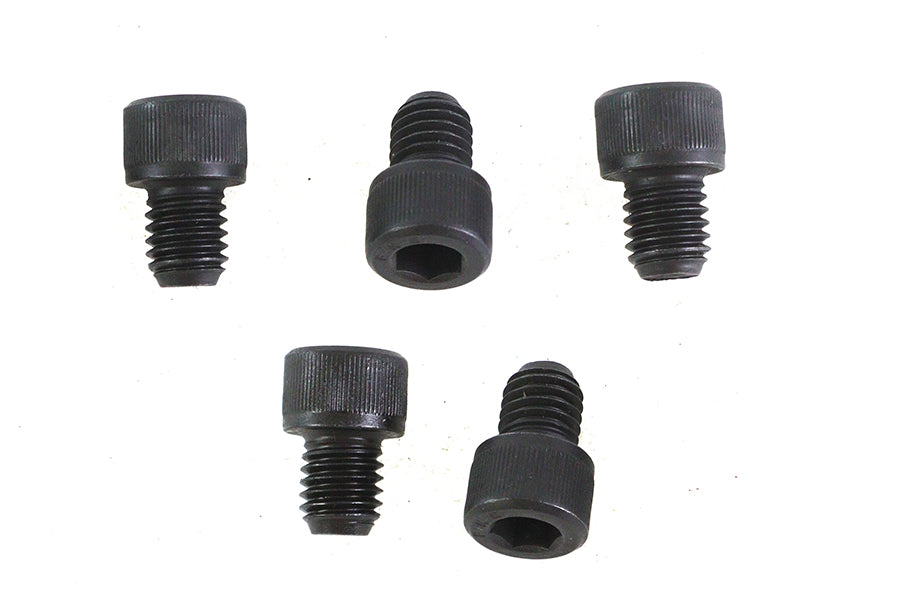 HARLEY 1/2 inch-13 x 5/8 inch Allen Socket Cap Screw Black Fits 0-  All, models