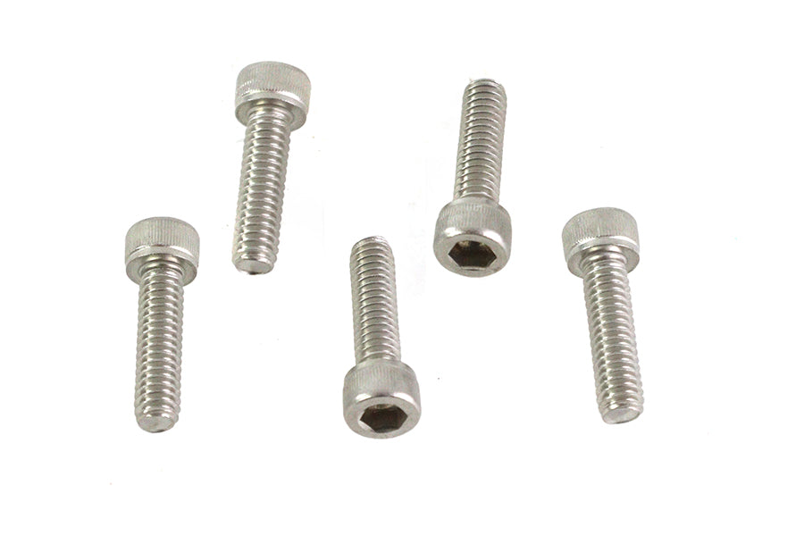 HARLEY 8-32 X 5/8 inch Allen Socket Cap Screw Stainless Steel Fits 0-  All, models