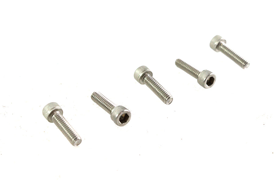 HARLEY 8-32 X 5/8 inch Allen Socket Cap Screw Stainless Steel Fits 0-  All, models