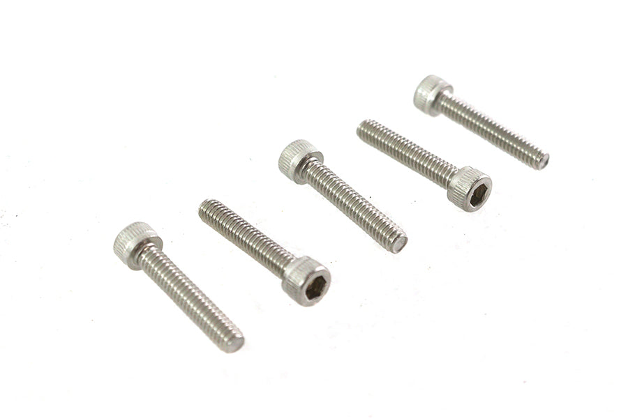 HARLEY 8-32 X 7/8 inch Allen Socket Cap Screw Stainless Steel Fits 0-  All, models