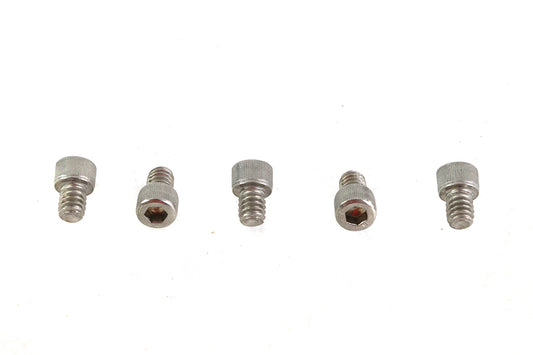 HARLEY 1/4 inch-20 x 5/16 inch Allen Socket Cap Screw Stainless Ste Fits 0-  All, models