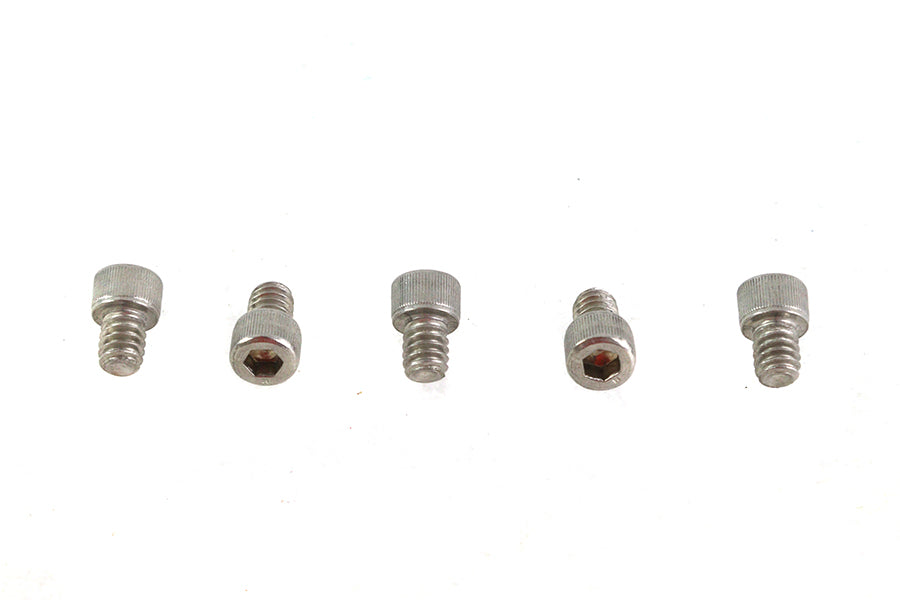 HARLEY 1/4 inch-20 x 5/16 inch Allen Socket Cap Screw Stainless Ste Fits 0-  All, models