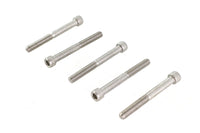 HARLEY 1/4 inch-20 x 2-1/4 inch Allen Socket Cap Screw Stainless St Fits 0-  All, models