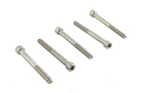 HARLEY 1/4 inch-20 x 2-1/4 inch Allen Socket Cap Screw Stainless St Fits 0-  All, models