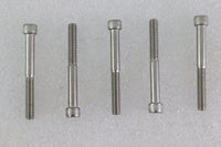 HARLEY 1/4 inch-20 x 2-1/4 inch Allen Socket Cap Screw Stainless St Fits 0-  All, models