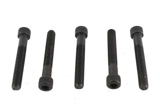 HARLEY 1/4 inch-28 x 1-3/4 inch Allen Socket Cap Screw Black Fits 0-  All, models