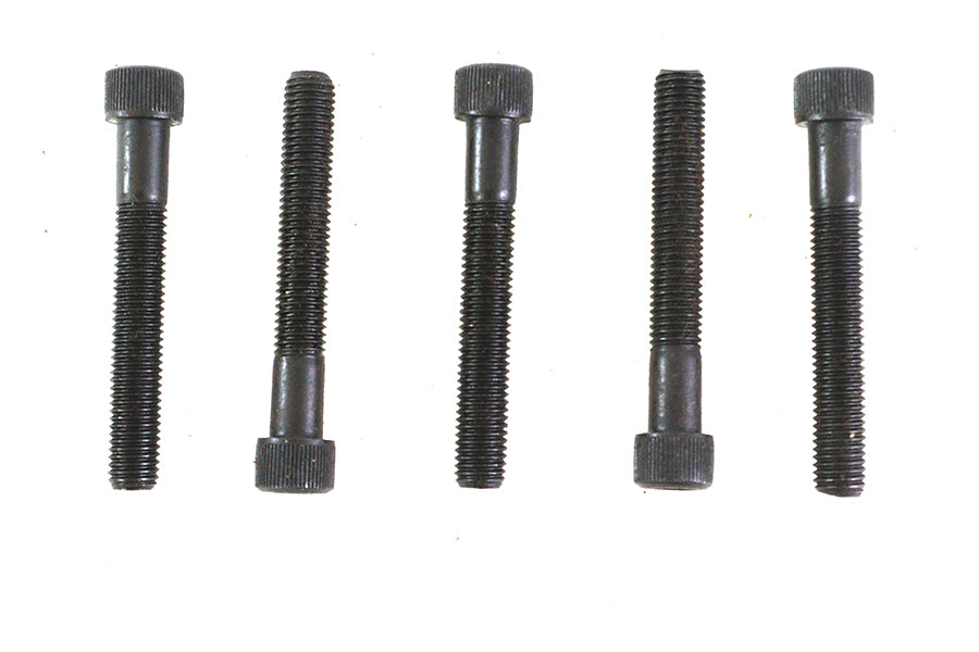 HARLEY 1/4 inch-28 x 1-3/4 inch Allen Socket Cap Screw Black Fits 0-  All, models