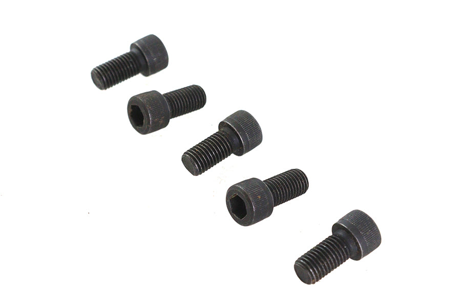 HARLEY 5/16 inch-24 x 5/8 inch Allen Socket Cap Screw Black Fits 0-  All, models