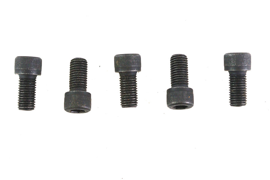 HARLEY 5/16 inch-24 x 5/8 inch Allen Socket Cap Screw Black Fits 0-  All, models
