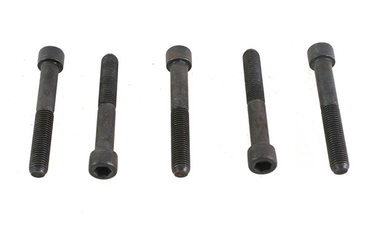 HARLEY 5/16 inch-24 x 2-1/4 inch Allen Socket Cap Screw Black Fits 0-  All, models