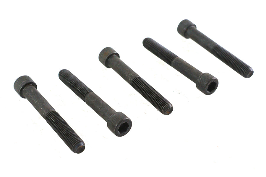 HARLEY 5/16 inch-24 x 2-1/4 inch Allen Socket Cap Screw Black Fits 0-  All, models