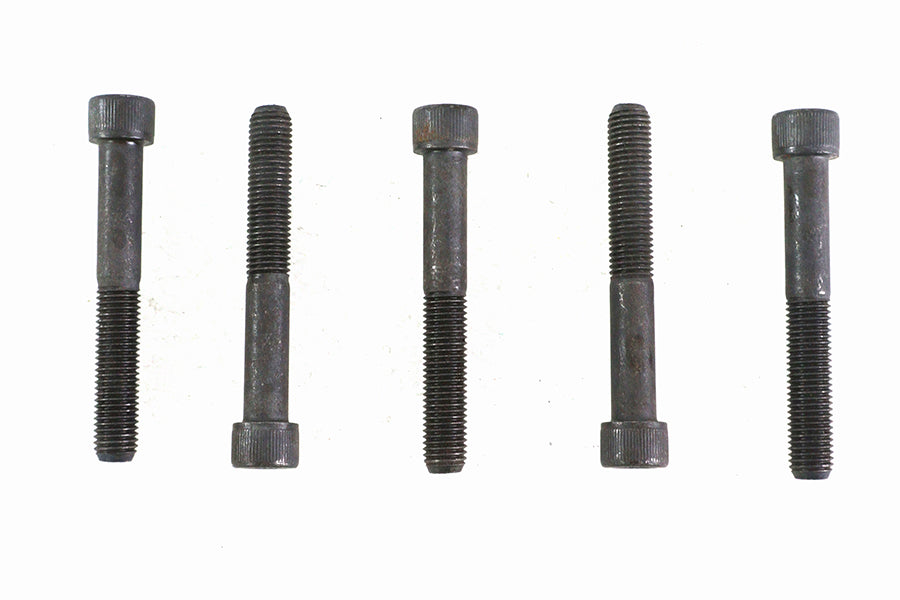 HARLEY 5/16 inch-24 x 2-1/4 inch Allen Socket Cap Screw Black Fits 0-  All, models