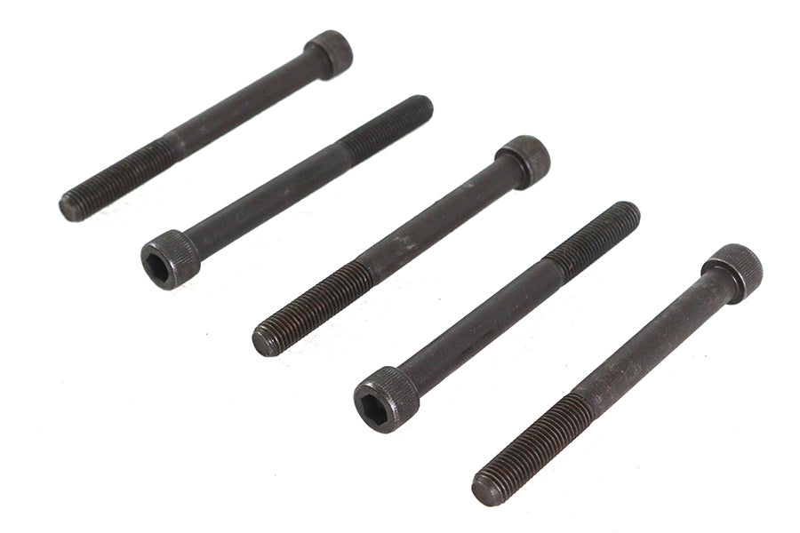 HARLEY 5/16 inch-24 x 3-1/4 inch Allen Socket Cap Screw Black Fits 0-  All, models