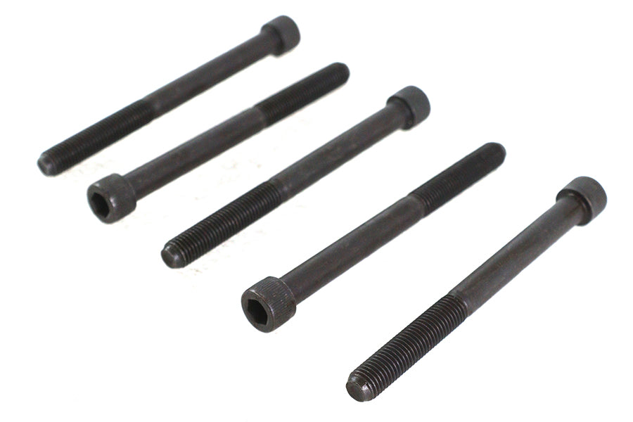 HARLEY 5/16 inch-24 x 3-3/8 inch Allen Socket Cap Screw Black Fits 0-  All, models