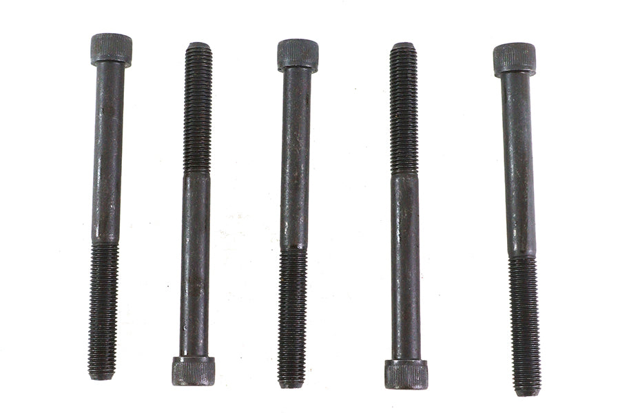 HARLEY 5/16 inch-24 x 3-3/8 inch Allen Socket Cap Screw Black Fits 0-  All, models