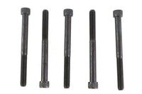 HARLEY 5/16 inch-24 x 3-3/8 inch Allen Socket Cap Screw Black Fits 0-  All, models