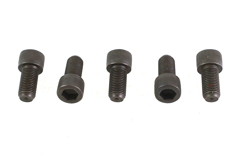 HARLEY 3/8 inch-24 x 3/4 inch Allen Socket Cap Screw Black Fits 0-  All, models