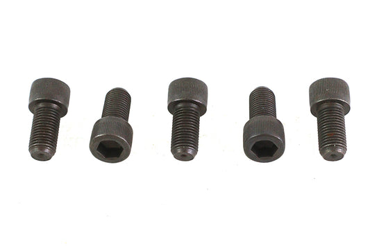 HARLEY 3/8 inch-24 x 3/4 inch Allen Socket Cap Screw Black Fits 0-  All, models