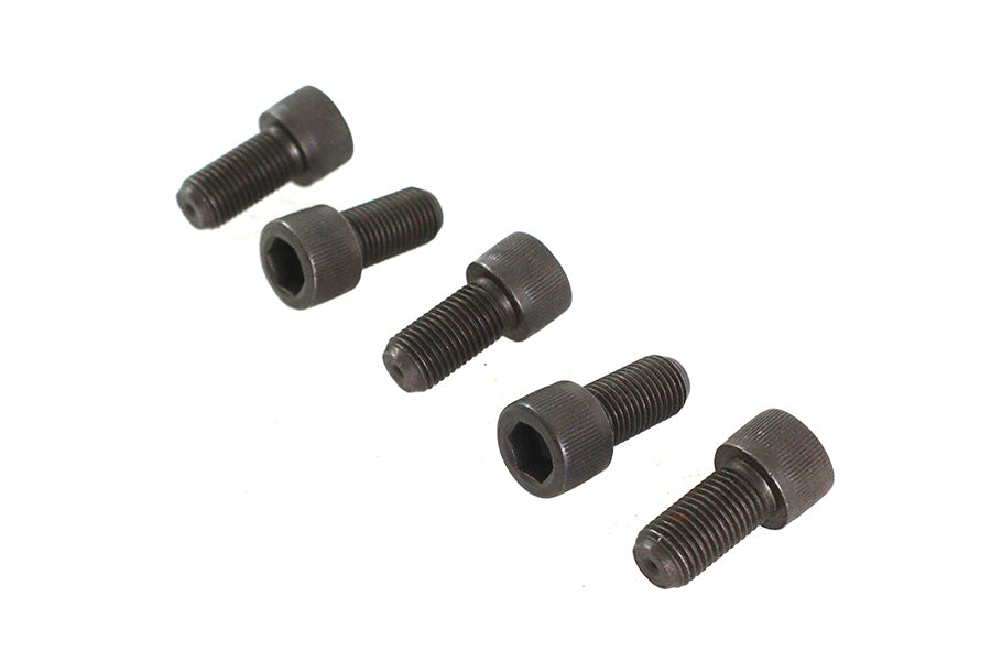HARLEY 3/8 inch-24 x 3/4 inch Allen Socket Cap Screw Black Fits 0-  All, models