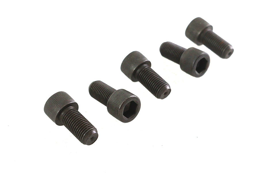 HARLEY 3/8 inch-24 x 3/4 inch Allen Socket Cap Screw Black Fits 0-  All, models